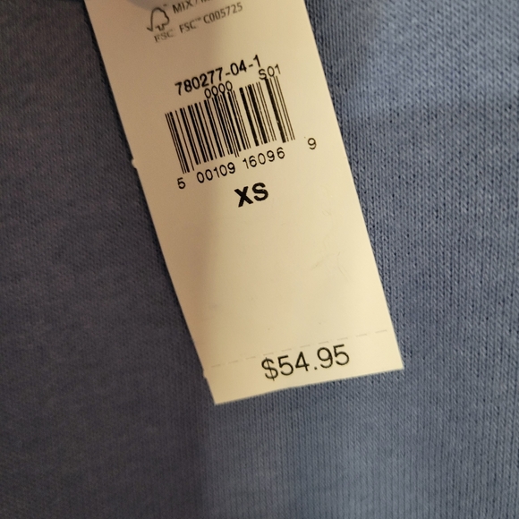 Gap light blue long sleeve hoodie women's size extra small - Picture 5 of 10